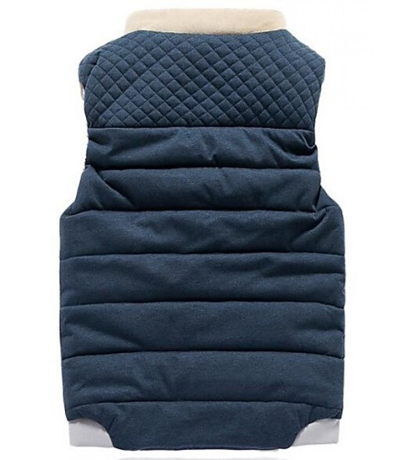 Men'sSolid Color Slim Vest